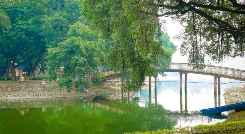 Ha Noi Vang Hotel Hoang Ngan ハノイ市 エクステリア 写真